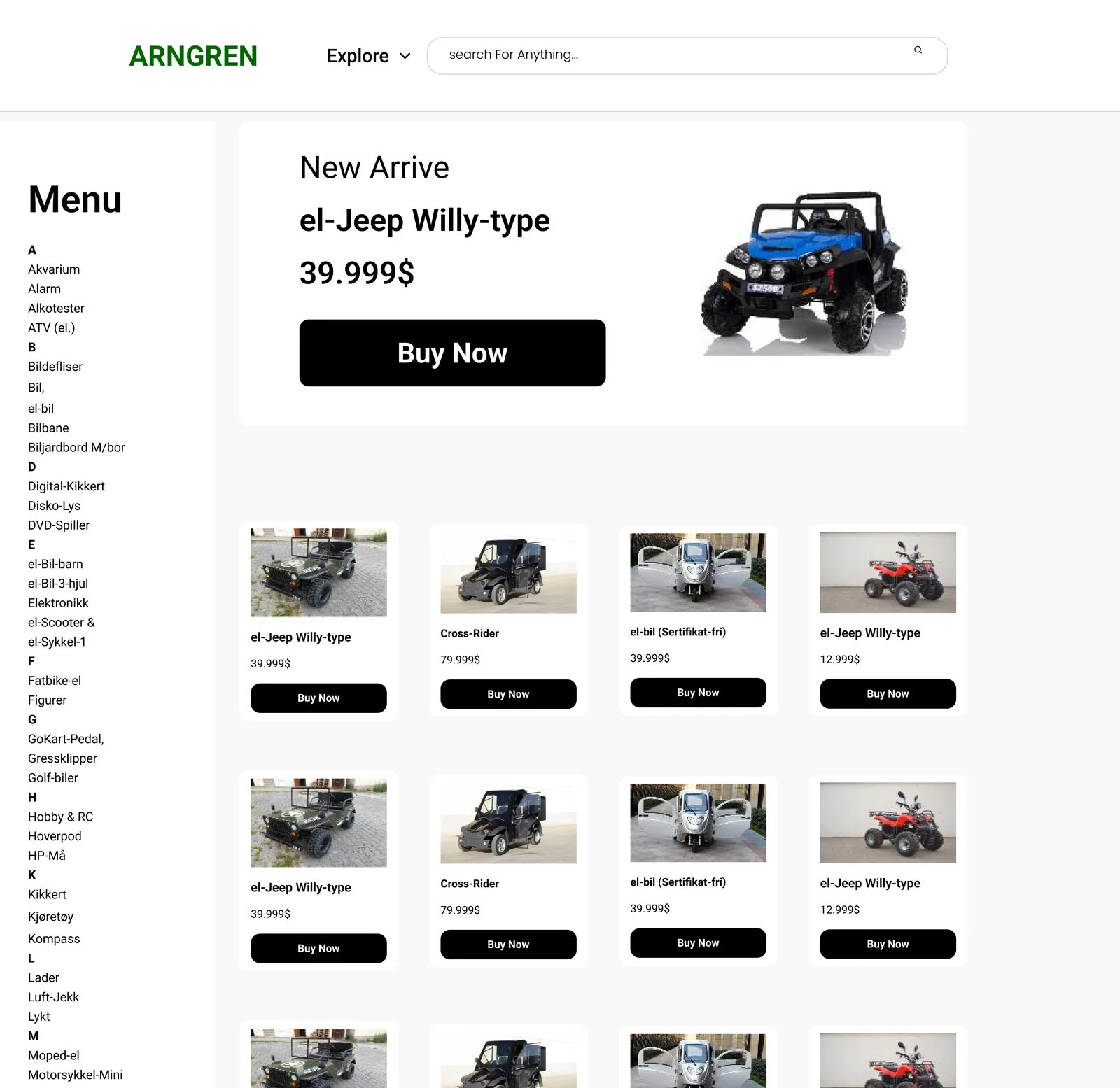 After: the same content with hierarchy, grouping and space.