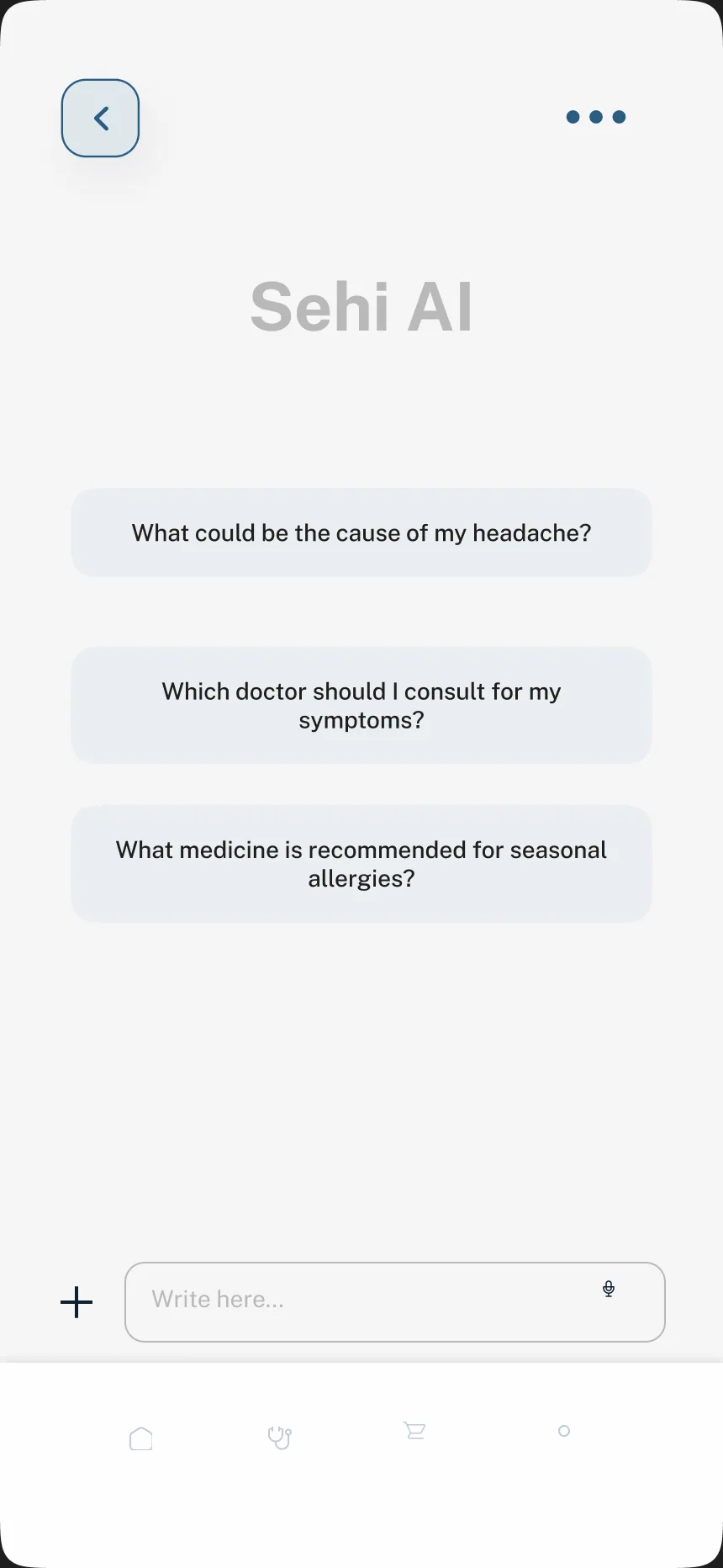 Ask the AI assistant