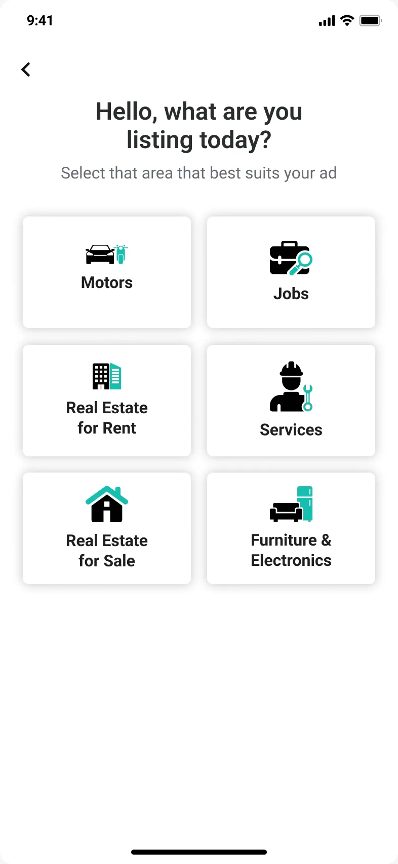 “What are you listing?”